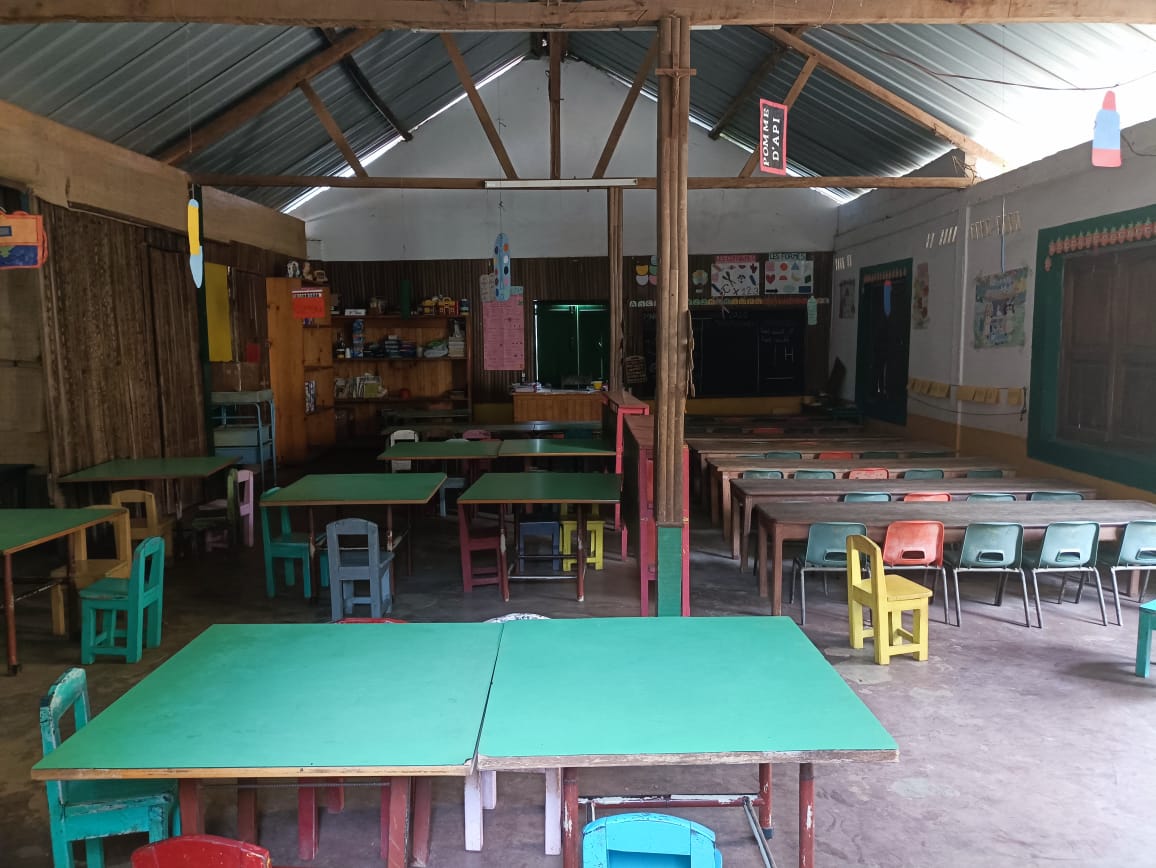 Photo de la classe des petits