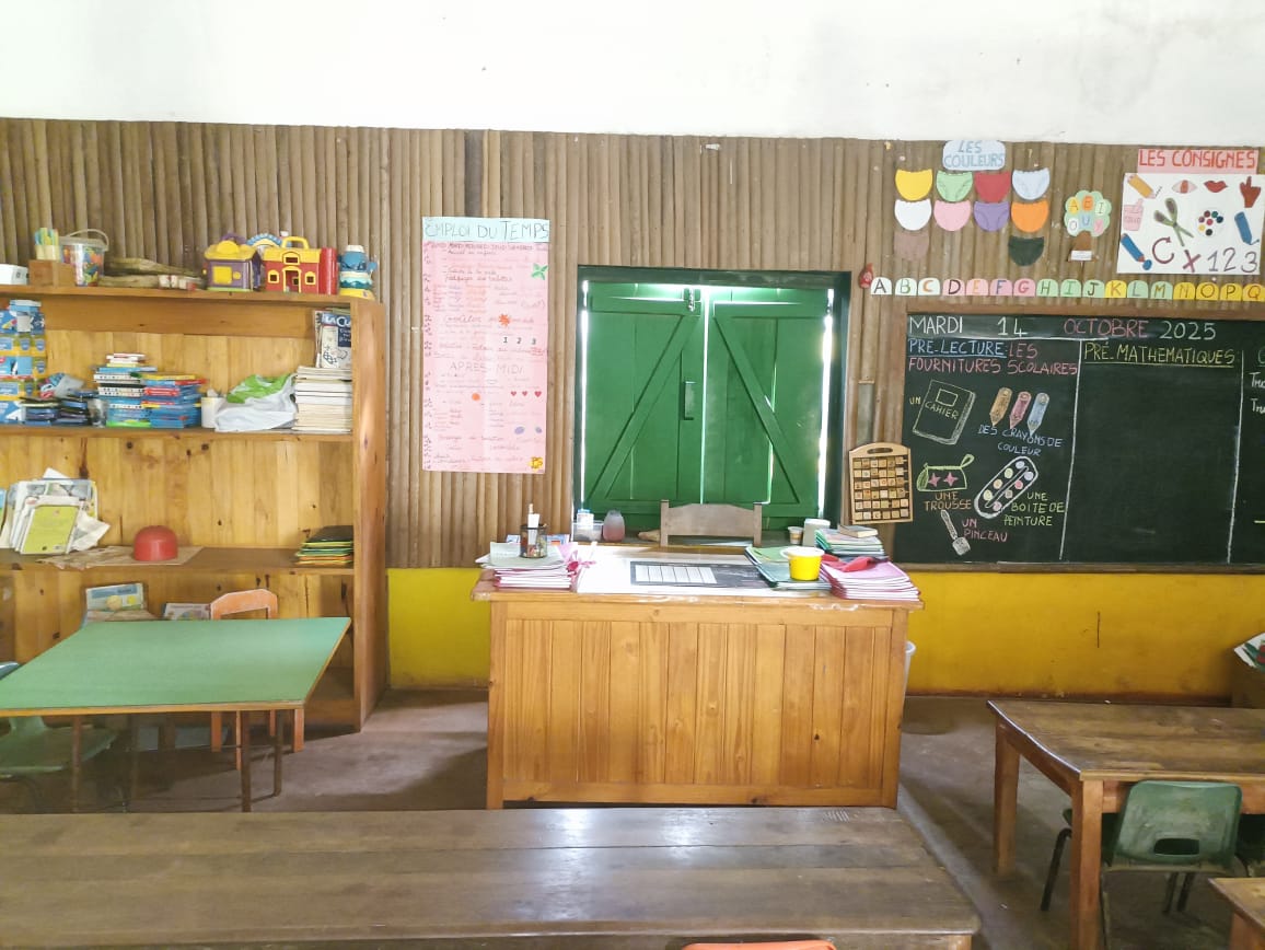 Photo de la classe des petits