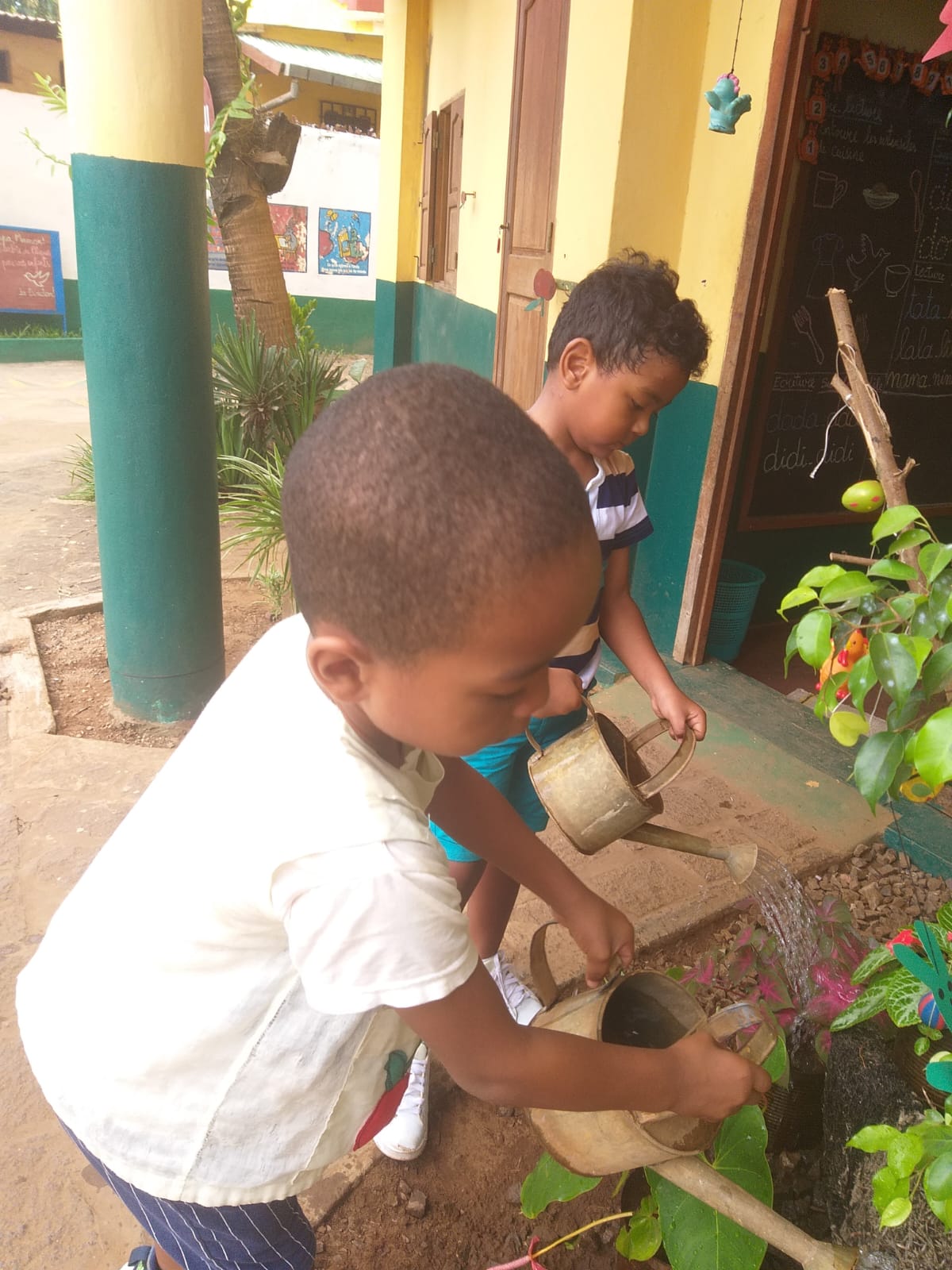 Activité de jardinage