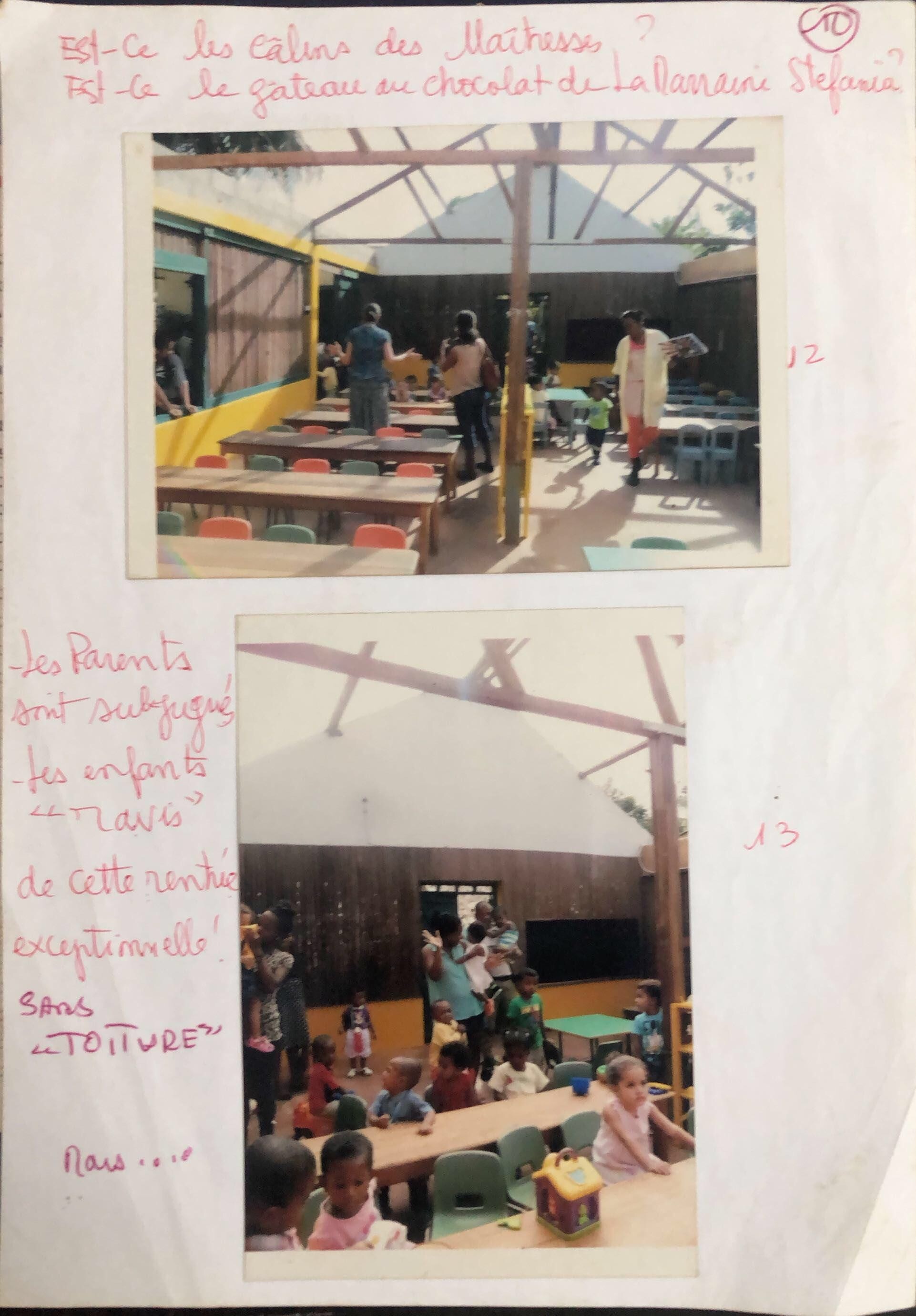 Anciens bâtiments de l'école