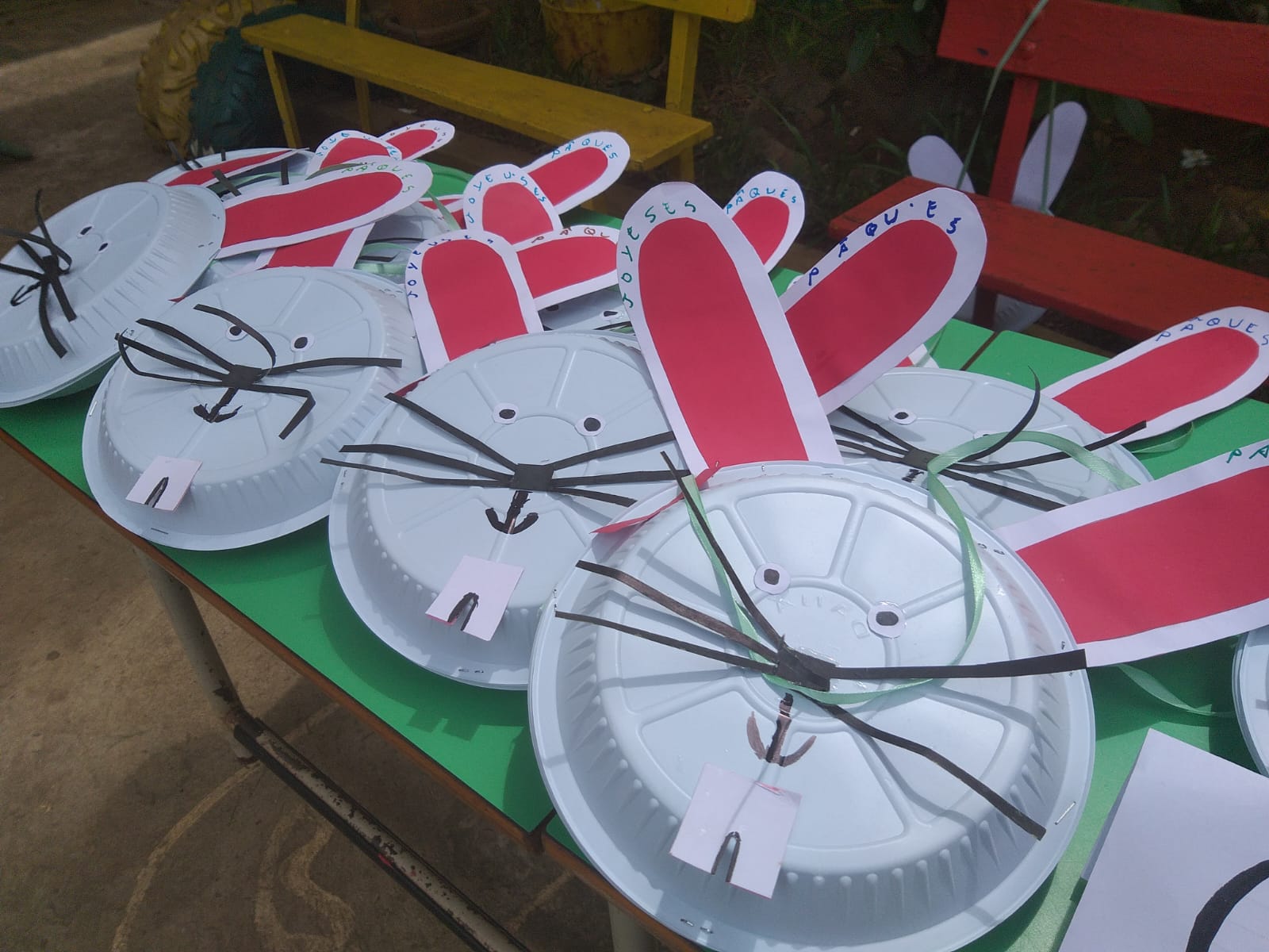 Construction faite par les enfants